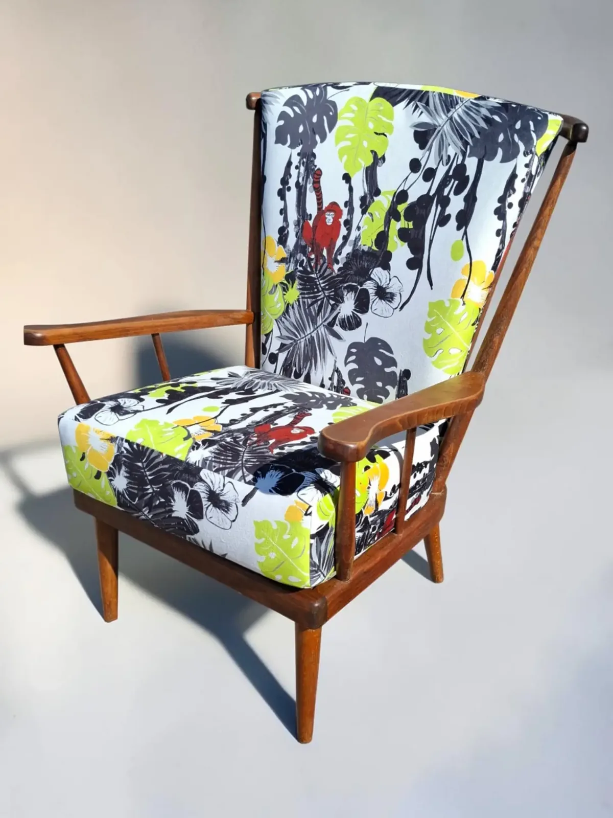Tissu Zéphyr & Co personnalisé avec ses propriétaires, mousses Bultex sur mesure.
